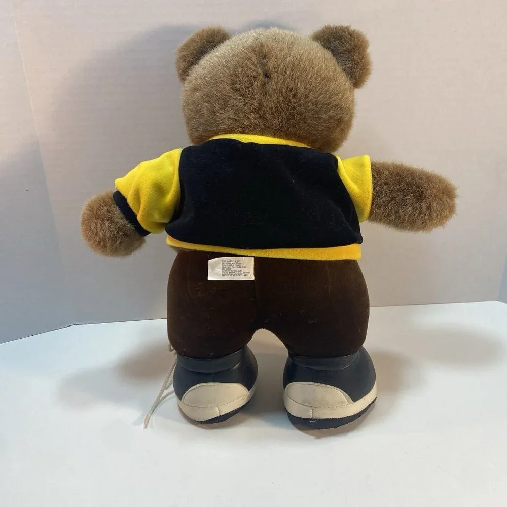 Pittsburgh Steelers NFL Plush Teddy Bear Football Stuffed Animal 2003 Vintage‎